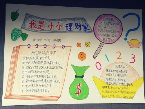 我是理财小能手(我是理财小能手思维导图)